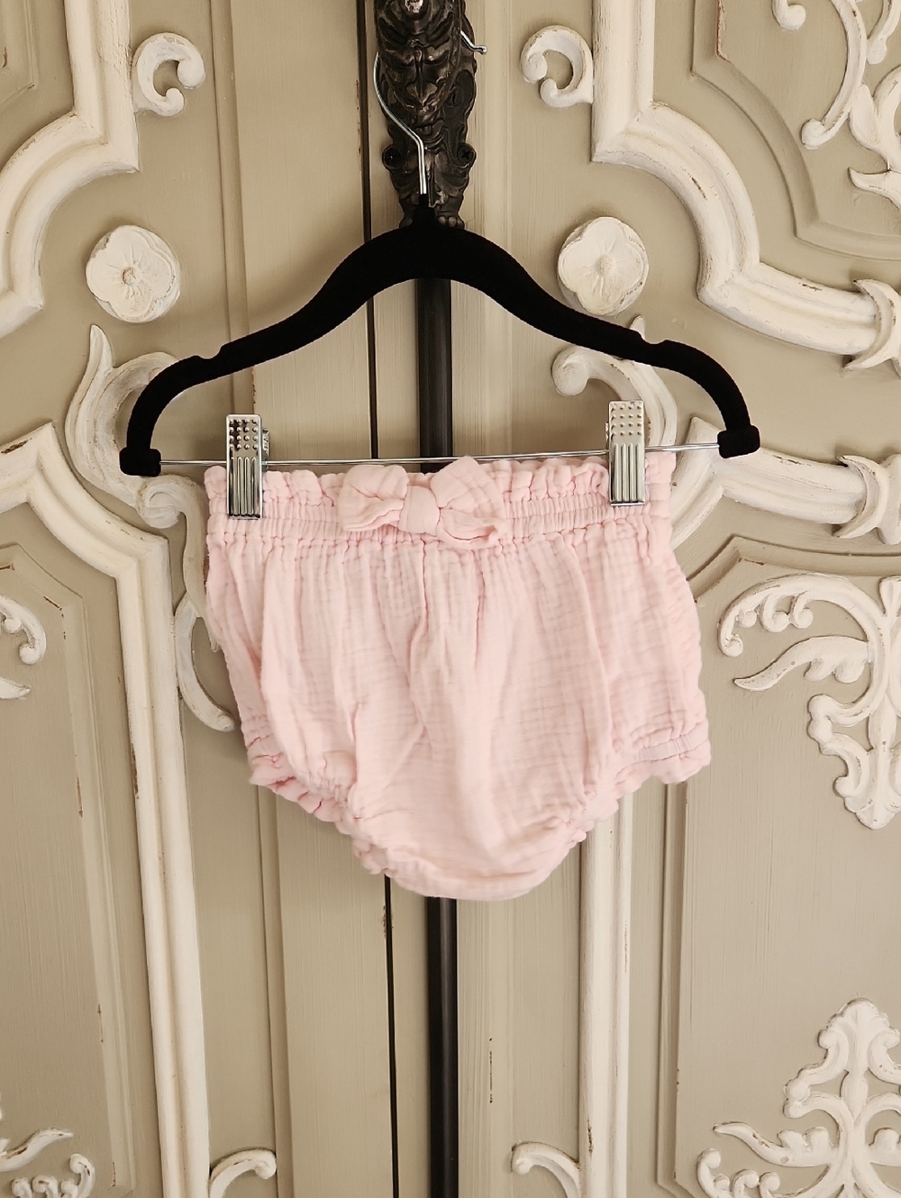 Country Road Baby Girls' Pink Cotton Bloomers with Bow Size 18 - 24 Months